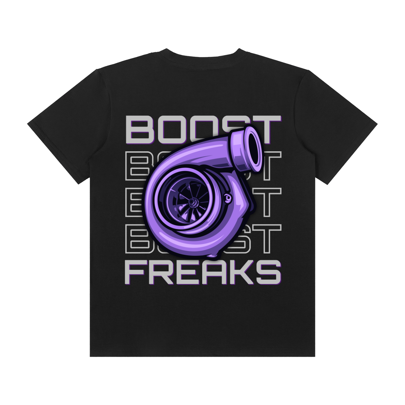 Boost Freaks | Unisex Cotton T-Shirt | Purple
