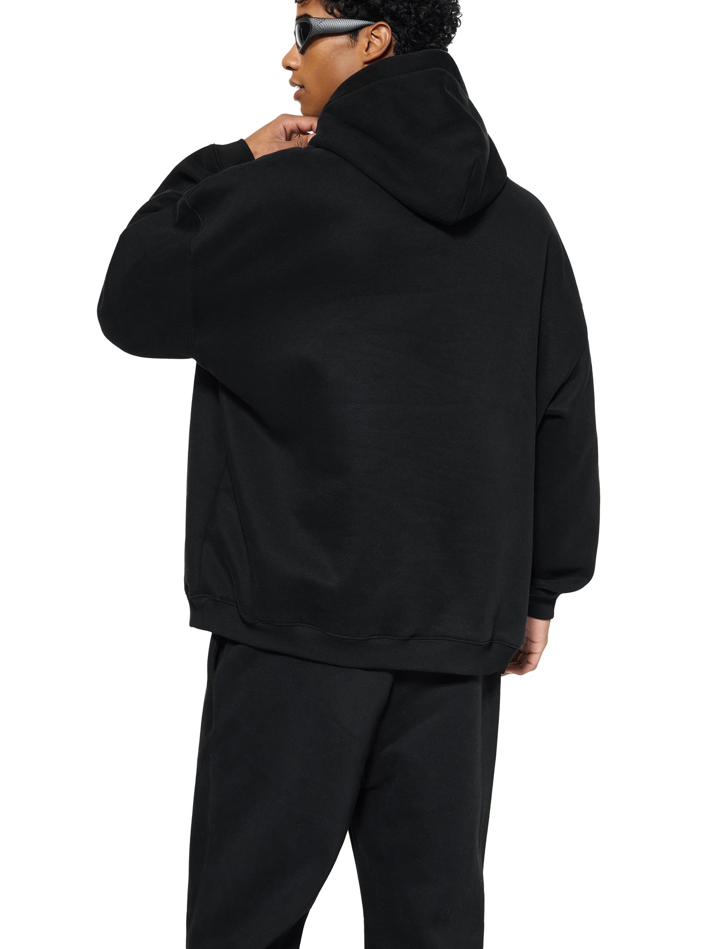 Boost Freaks | Oversize Fleeced Hoodie | Aqua