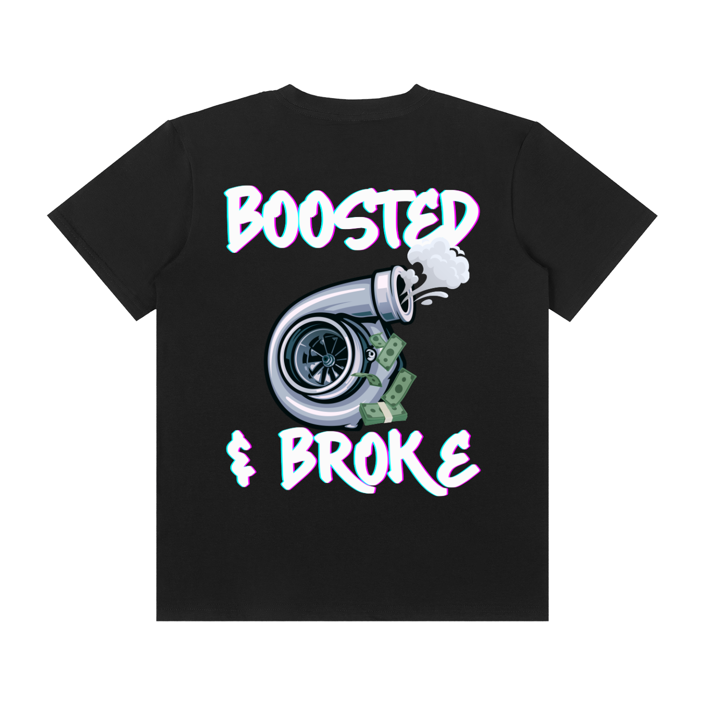 Boosted & Broke | Unisex Cotton T-Shirt
