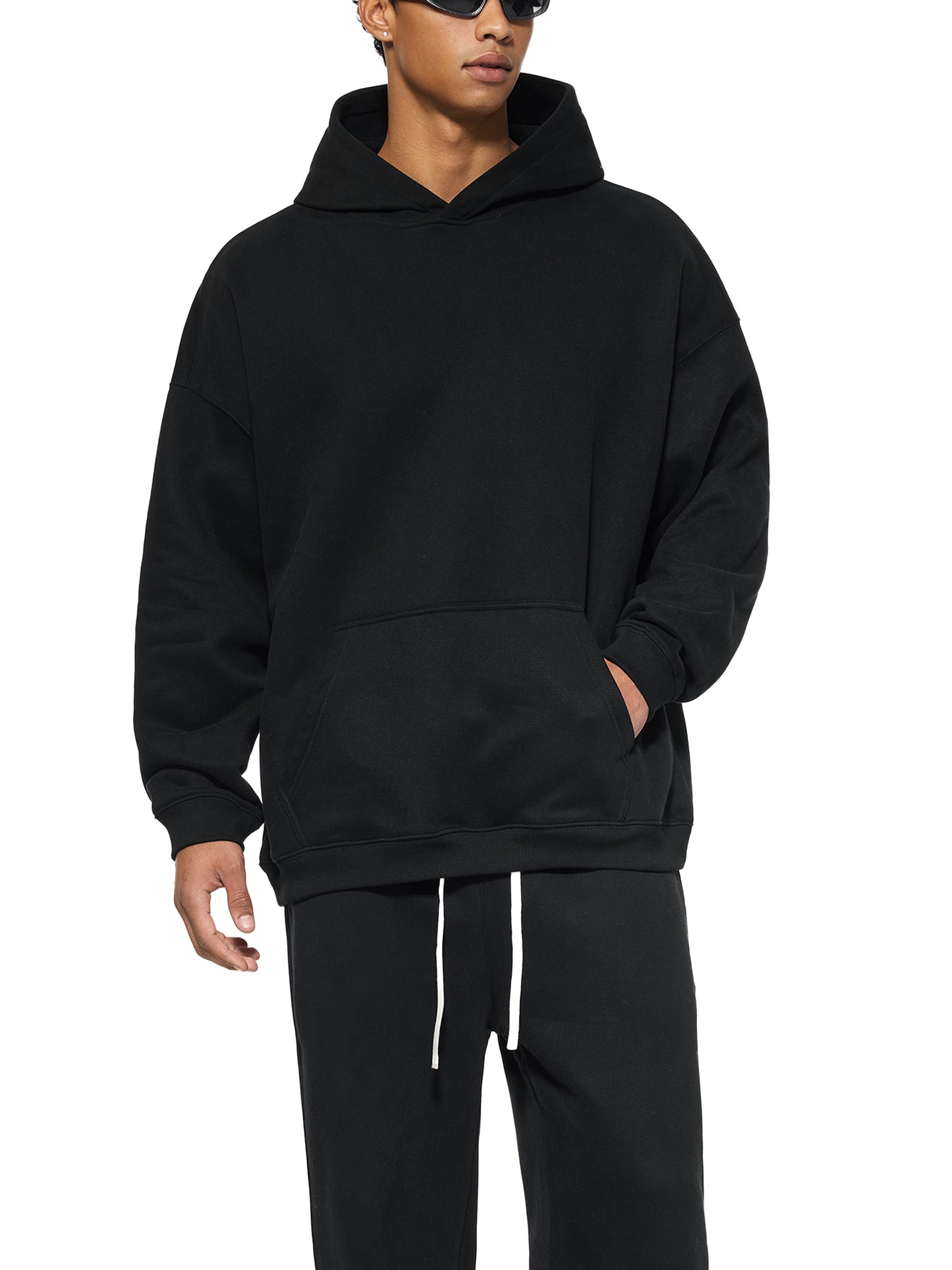 Boost Freaks | Oversize Fleeced Hoodie | Aqua